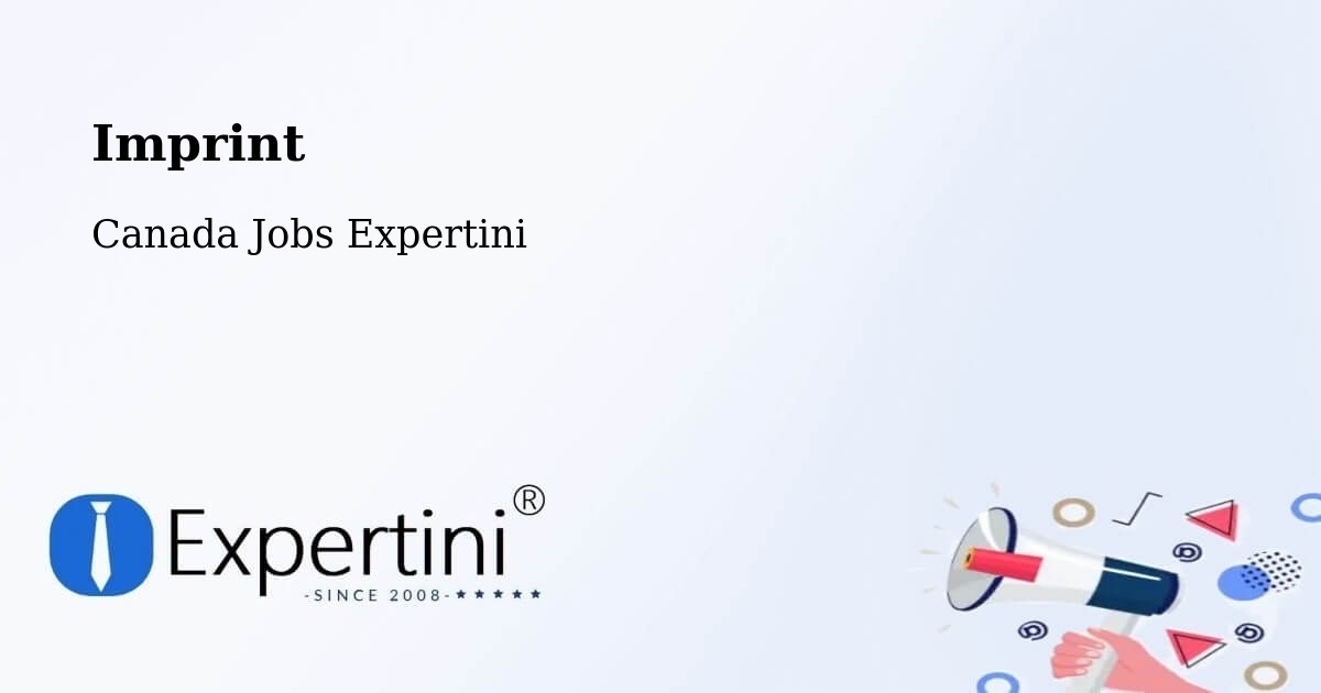 Imprint – Saint Jacques Le Mineur - Canada Jobs Expertini